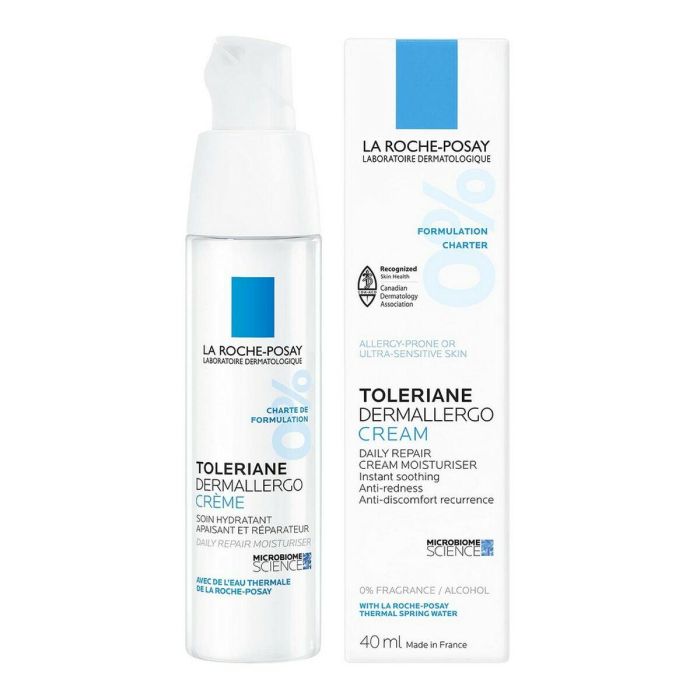 La Roche Posay Toleriane Dermallergo Crema 40 ml - Hidratación y Cuidado Calmante para Piel Alérgica e Intolerante