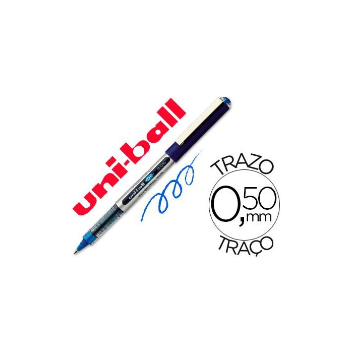 Uniball Rollerball Eye Micro Ub-150 0.5 mm Azul Caja 12 Ud