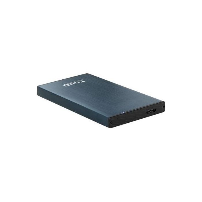 TooQ TQE-2527PB Caja Externa Disco Duro Portátil 2.5" (9.5mm) USB 3.1 Gen 1 hasta 4TB SATA III Aluminio Azul Pacífico 0 TooQ TQE-2527PB Caja Externa Disco Duro Portátil 2.5" (9.5mm) USB 3.1 Gen 1 hasta 4TB SATA III Aluminio Azul Pacífico 0