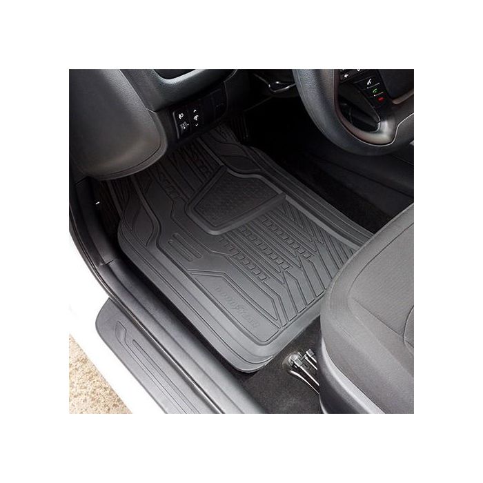 Set de Alfombrillas para Coche Goodyear GOD9017 Negro (4 pcs)