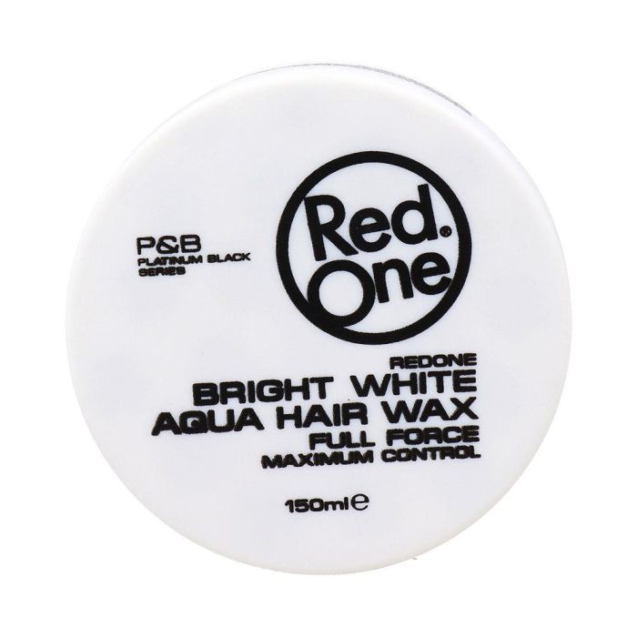 Red One Cera Bright White Aqua Hair Wax Full Force para Cabello 150 ml 1