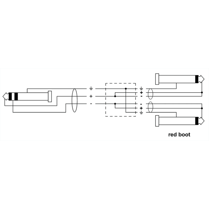 Cable Y Minijack Estéreo/2 Jack Mono 3 M 1 Cable Y Minijack Estéreo/2 Jack Mono 3 M 1