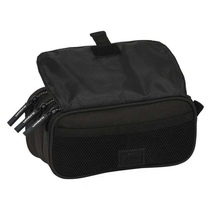 Portatodo Triple Umbro Flash Negro (21,5 x 10 x 8 cm) 3 Portatodo Triple Umbro Flash Negro (21,5 x 10 x 8 cm) 3