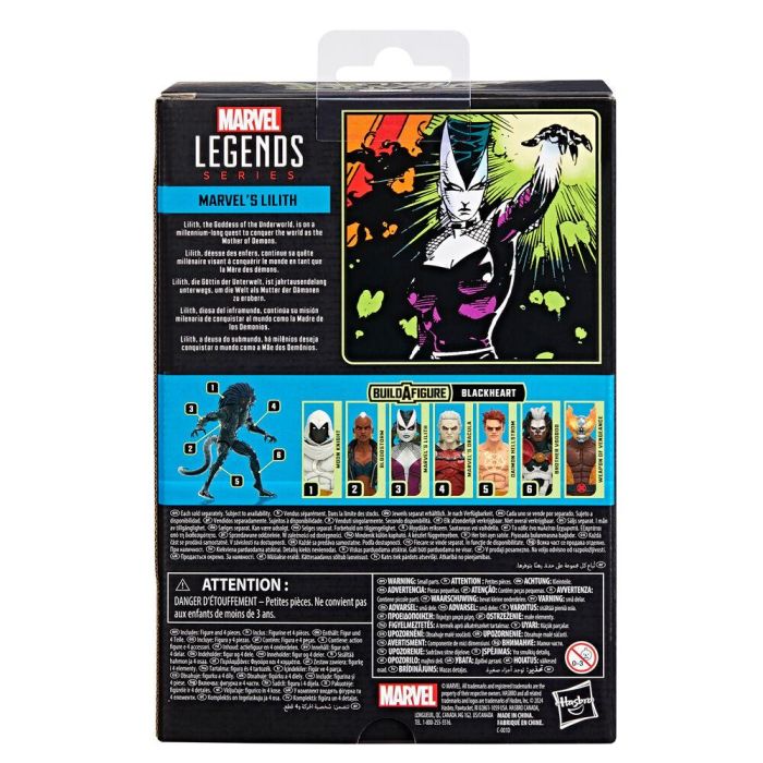 Hasbro Marvel Legends Series Figura de Acción Marvel's Lilith 15 cm con Accesorios 9 Hasbro Marvel Legends Series Figura de Acción Marvel's Lilith 15 cm con Accesorios 9