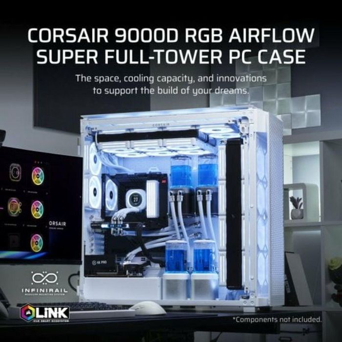 Caja Semitorre ATX Corsair Blanco 8