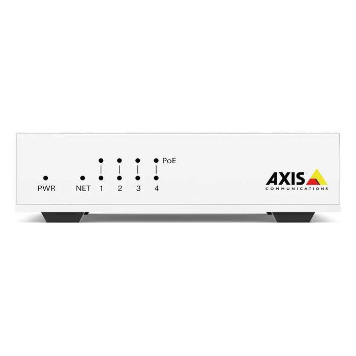 Axis Switch PoE D8004 no gestionable 4 puertos 10/100 Mbps 2 Axis Switch PoE D8004 no gestionable 4 puertos 10/100 Mbps 2