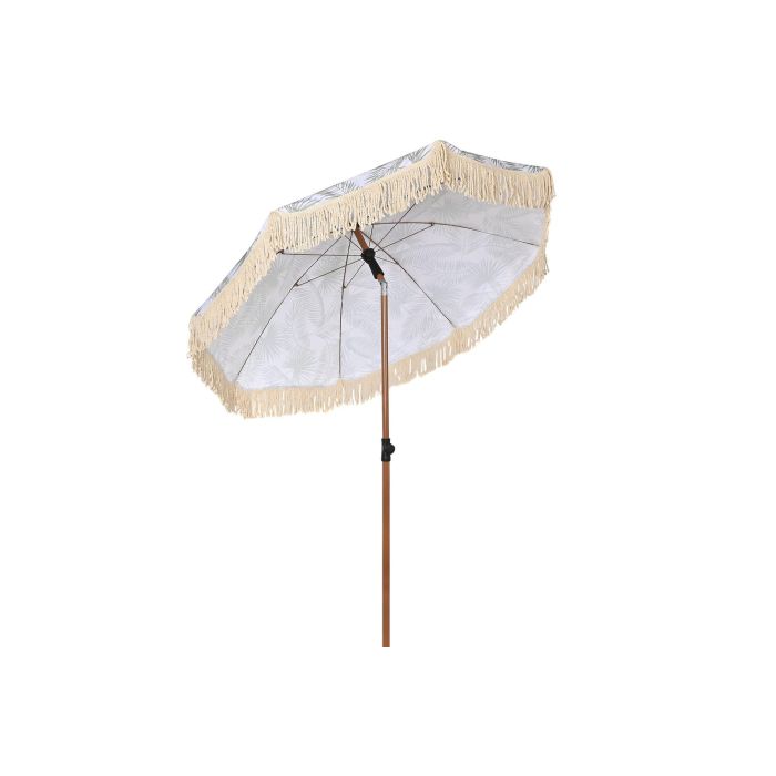 Parasol DKD Home Decor Blanco Verde 180 x 1 x 180 cm 6 Parasol DKD Home Decor Blanco Verde 180 x 1 x 180 cm 6