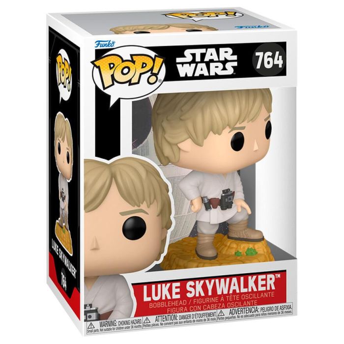 Funko Pop Star Wars Luke Skywalker - Figura de Vinilo de 9 cm con Caja Original 1 Funko Pop Star Wars Luke Skywalker - Figura de Vinilo de 9 cm con Caja Original 1