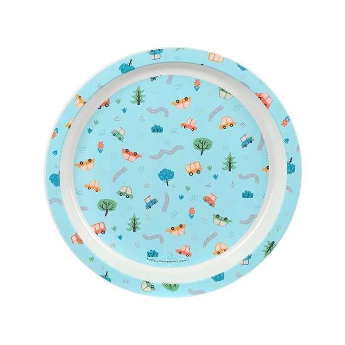 Set de vajilla infantil Safta Coches Poliéster 26 x 26 x 9 cm 1 Set de vajilla infantil Safta Coches Poliéster 26 x 26 x 9 cm 1