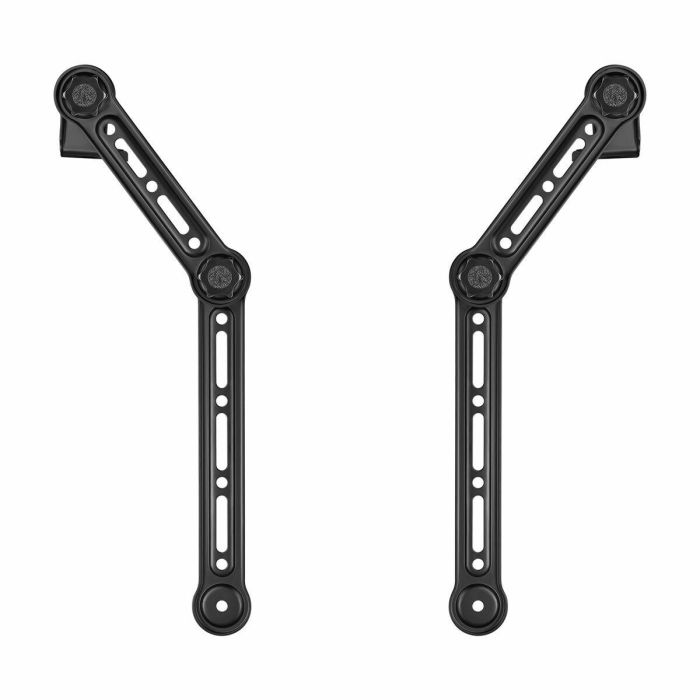 AISENS SPK03U-375 Soporte de Pared Ajustable Universal para Barra de Sonido y TV VESA hasta 15kg, Acero Negro, Antivibración. 2 AISENS SPK03U-375 Soporte de Pared Ajustable Universal para Barra de Sonido y TV VESA hasta 15kg, Acero Negro, Antivibración. 2