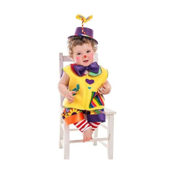 Creaciones Llopis Disfraz Bebe Payasín Love Talla 0-12 Meses 0 Creaciones Llopis Disfraz Bebe Payasín Love Talla 0-12 Meses 0