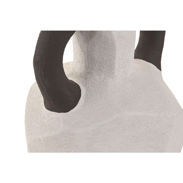 Jarron Urban DKD Home Decor Blanco Gris 14 x 19 x 14 cm 1