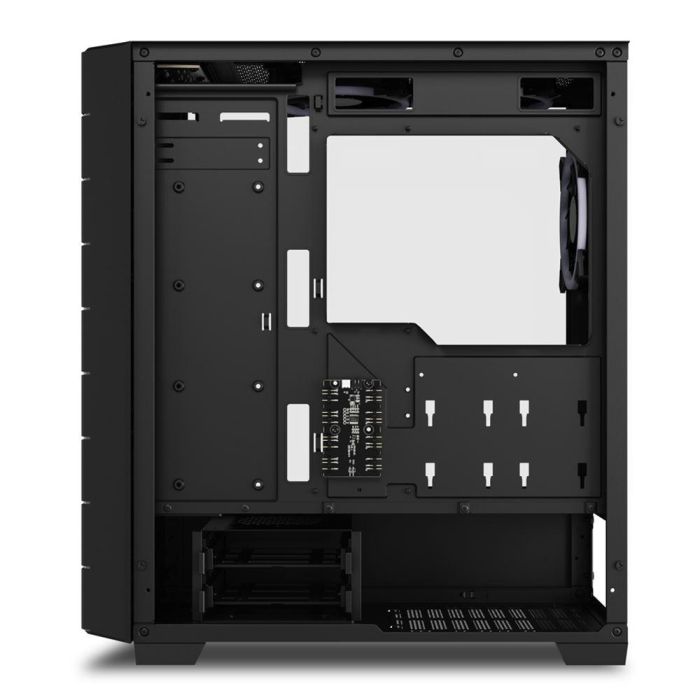 Sharkoon RGB HEX Caja de PC Gaming con Panel de Cristal Templado y RGB Direccionable en Negro 6