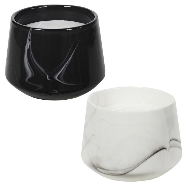 Vela Perfumada Mármo Home Deco Factory altura 10,5 cm 2 Vela Perfumada Mármo Home Deco Factory altura 10,5 cm 2