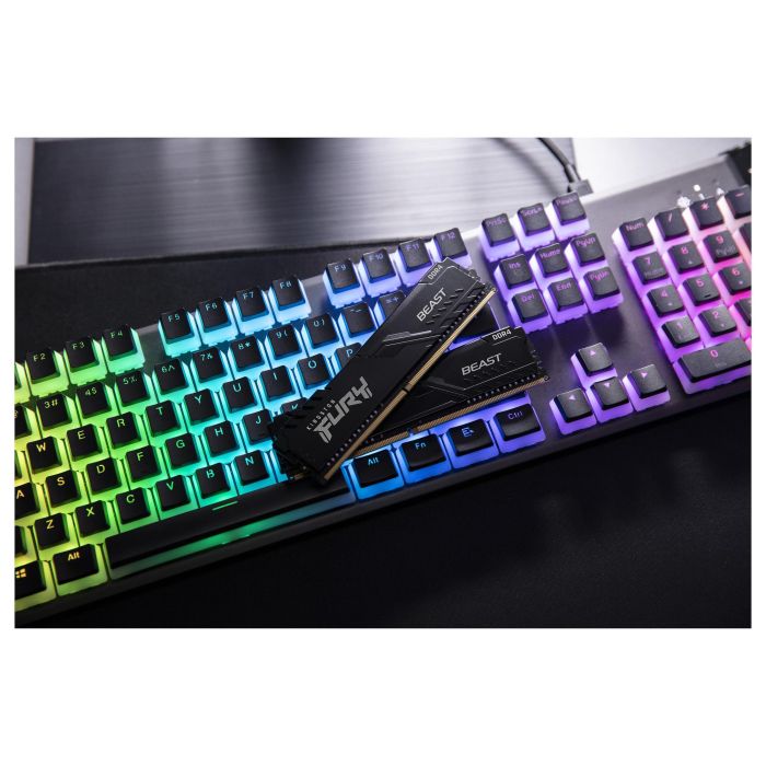 Kingston Fury Beast Memoria RAM DDR4 16GB 3200MHz para PC/Servidor con Disipador 11