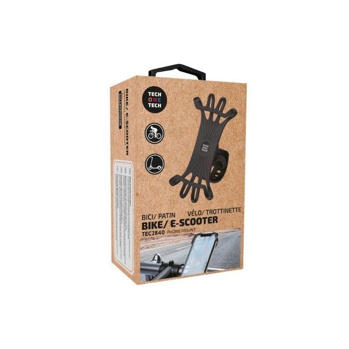 Soporte Bici/Patin Tech-One-Tech Extensible Universal Para Movil Negro 3