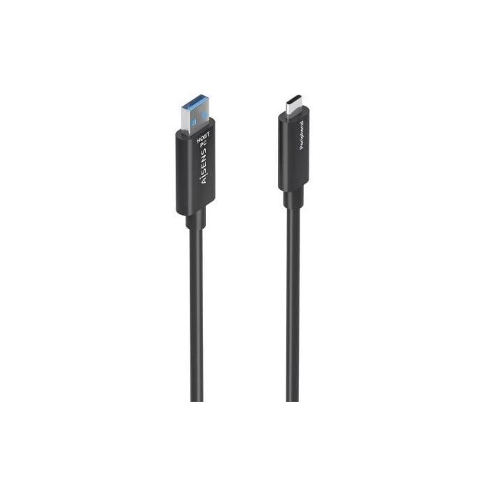 Aisens A157-0926 Cable USB 3.2 Gen2x1 AOC Fibra Óptica USB-A a USB-C 10Gbps Solo Datos 25m Negro 2 Aisens A157-0926 Cable USB 3.2 Gen2x1 AOC Fibra Óptica USB-A a USB-C 10Gbps Solo Datos 25m Negro 2