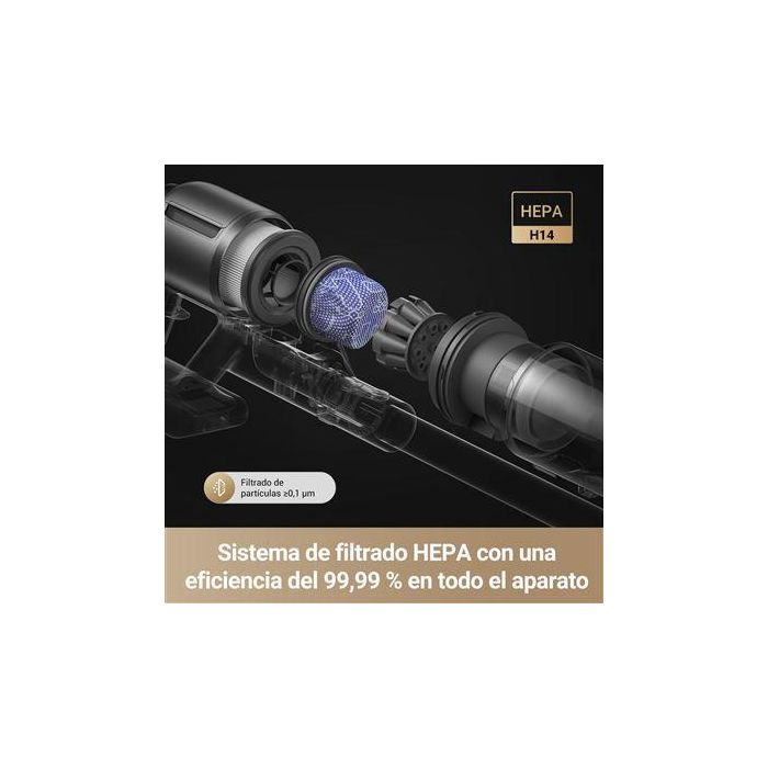 Dreame Aspirador Escoba inalámbrico Z30 850 W batería 0,6 L filtro HEPA negro 2