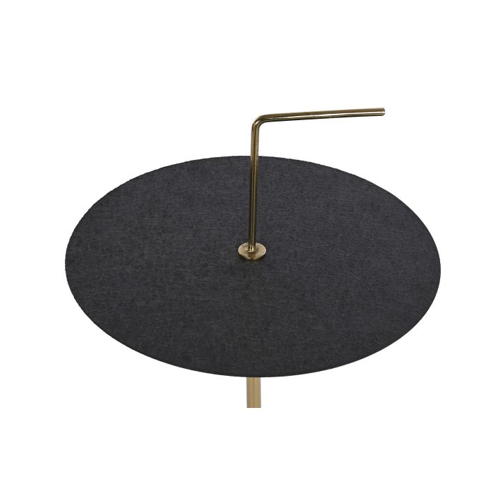 Mesita Auxiliar Glam DKD Home Decor Negro Dorado 30 x 68 x 30 cm 1