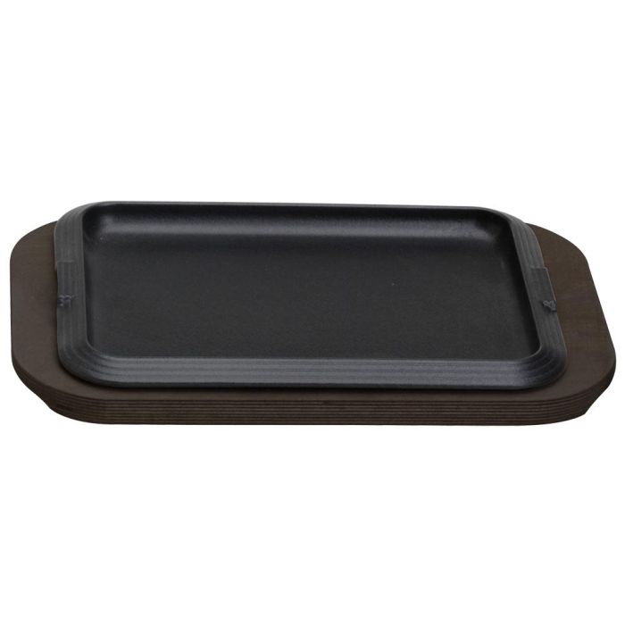 Plato Rectangular 30X22 Hierro Con Mad 1946 1 Plato Rectangular 30X22 Hierro Con Mad 1946 1