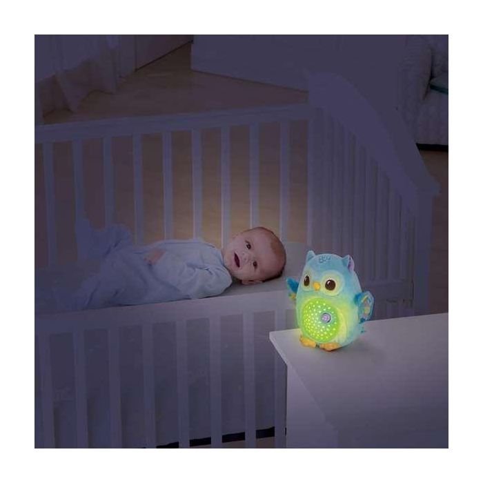 V-Tech Proyector Peluche Búho Estrellitas 80-566922 para Bebés con Melodías y Temporizador 12 V-Tech Proyector Peluche Búho Estrellitas 80-566922 para Bebés con Melodías y Temporizador 12