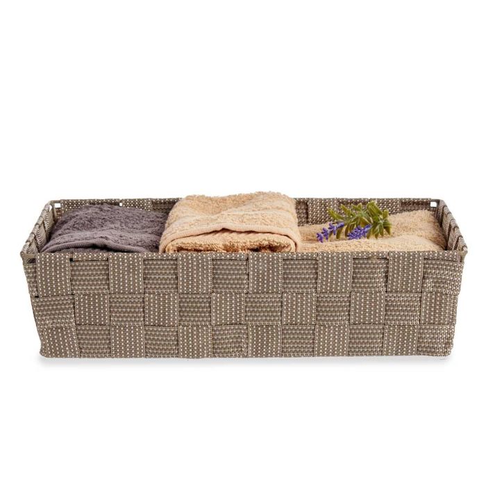 Cesta Tela Rect Sin Asas 34Cm Natur Kipit (18 Unidades) 4 Cesta Tela Rect Sin Asas 34Cm Natur Kipit (18 Unidades) 4