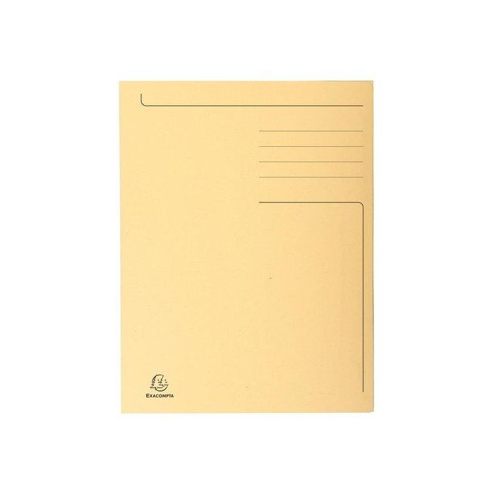 Subcarpeta Exacompta Forever 3 Solapa 280G A4 Crema Claro Paquete De 50