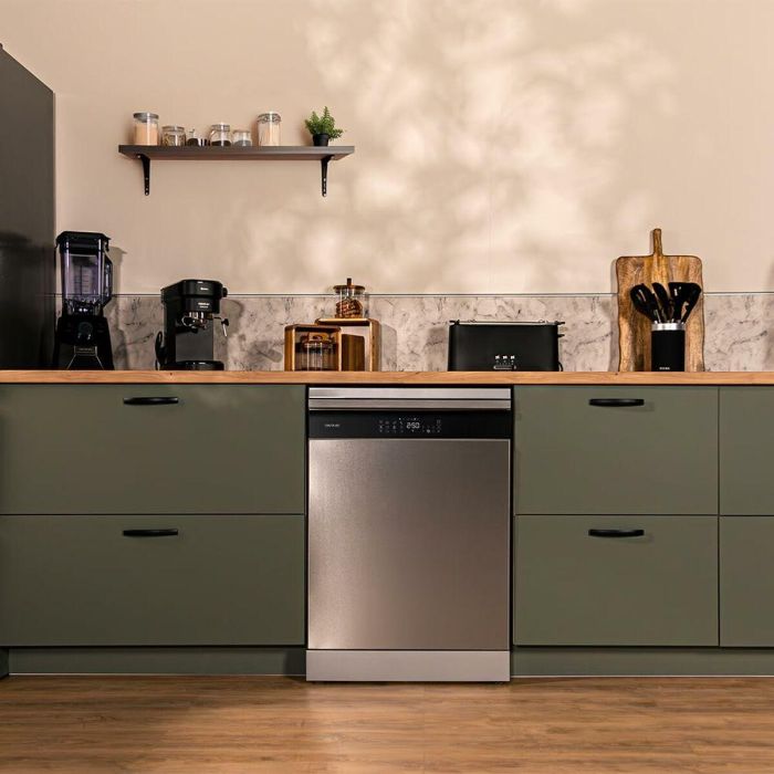 Lavavajillas Cecotec Aguazero 6800 Inox A 59,8 cm Acero 11
