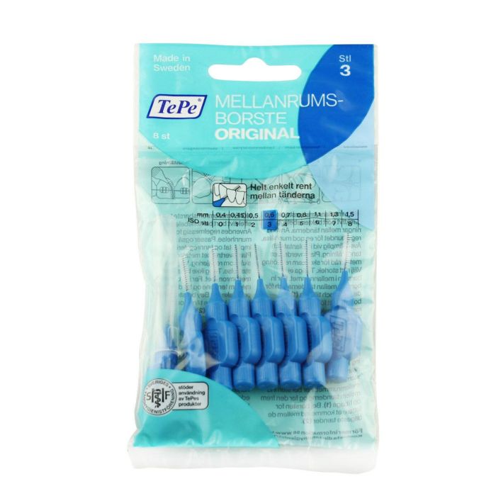 Cepillos interdentales Tepe Azul (8 Piezas) Cepillos interdentales Tepe Azul (8 Piezas)