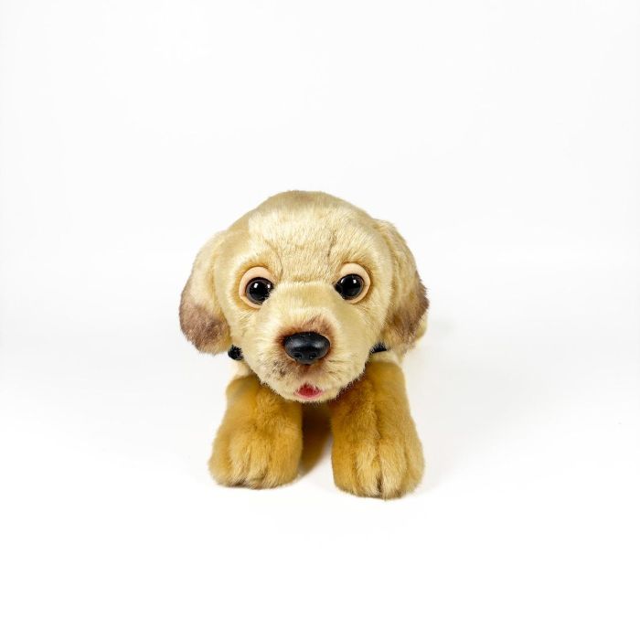 Peluche Labrador Canela 21Cm Con Chaleco 939D00247 Bocalan 2