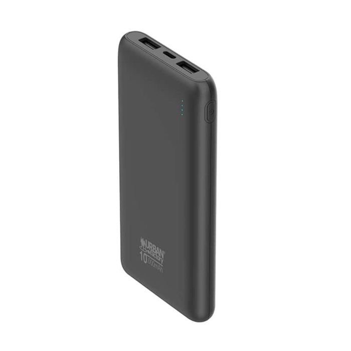 Powerbank Urban Factory UPB15UF Negro 10000 mAh Powerbank Urban Factory UPB15UF Negro 10000 mAh