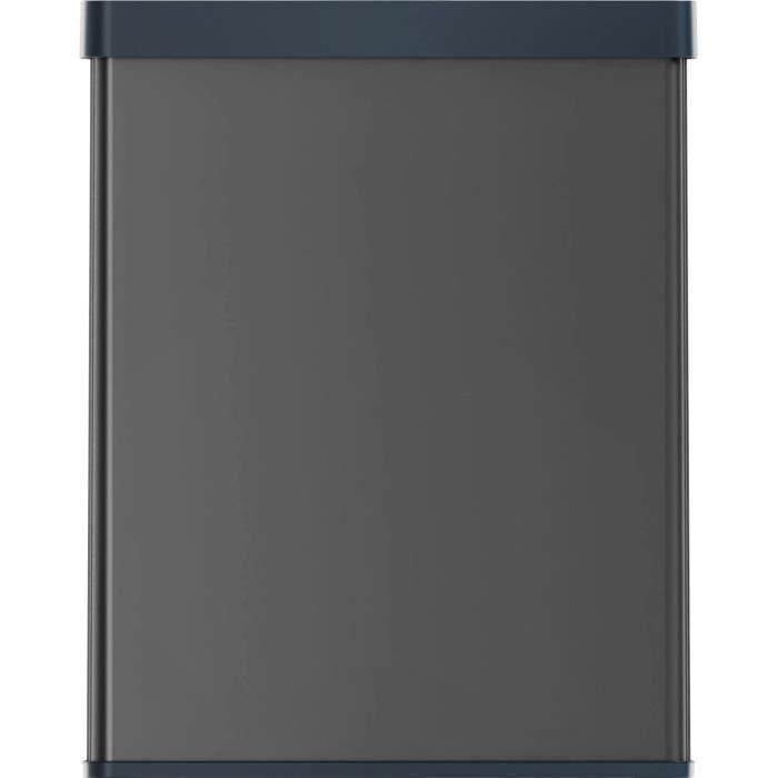 Papelera de reciclaje - VERTO - CURVER - 54 L - Gris perla 2 Papelera de reciclaje - VERTO - CURVER - 54 L - Gris perla 2