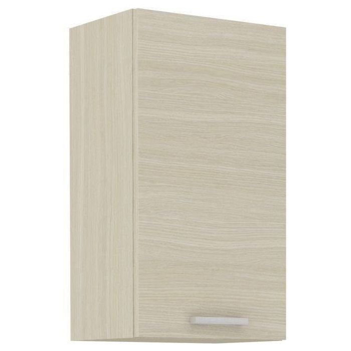 Muebles de Chamonix Top - 1 Puerta de lucha - Melamine - Decoración Chene - L 40 x D 31 x H 76 cm 3