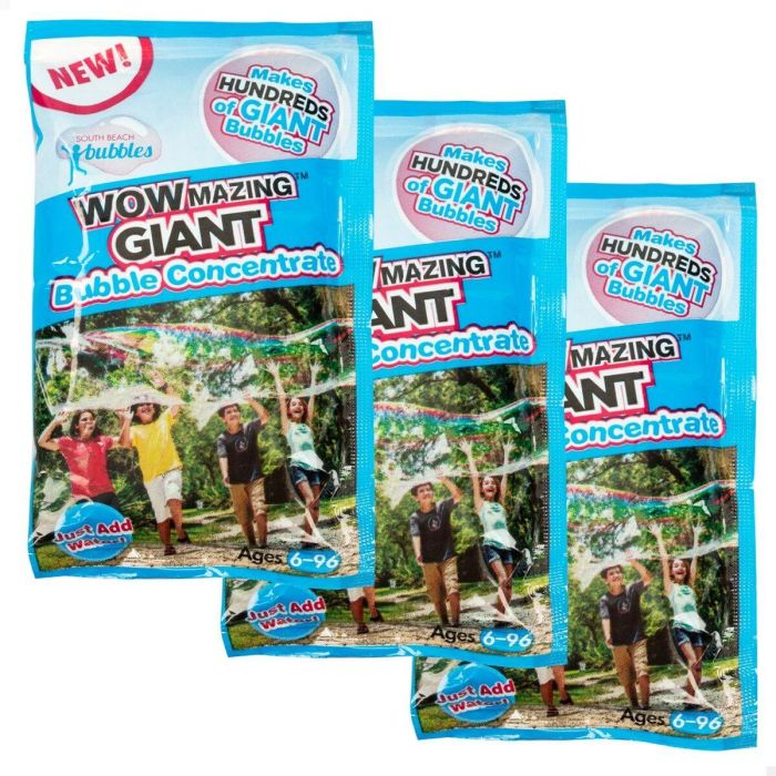 Líquido para pompas de jabón WOWmazing 7,5 x 13,5 x 2 cm (12 Unidades) 6 Líquido para pompas de jabón WOWmazing 7,5 x 13,5 x 2 cm (12 Unidades) 6
