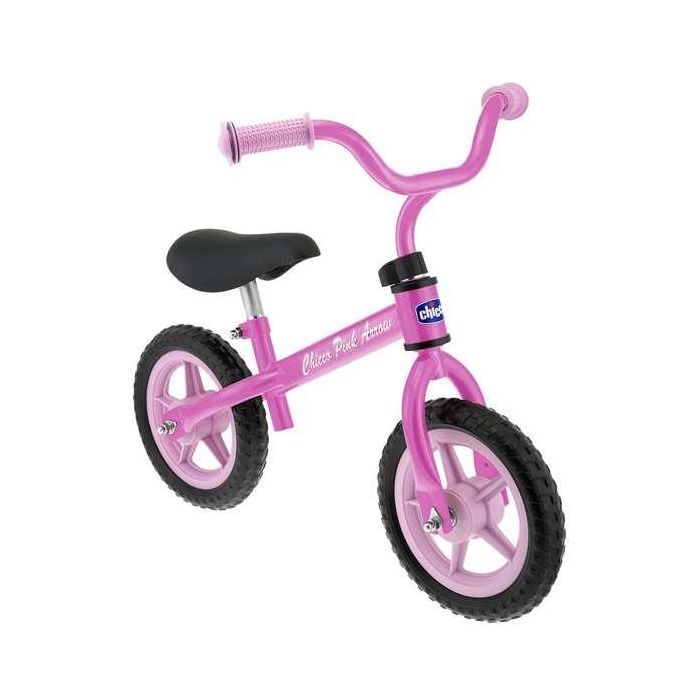 Bicicleta sin pedales bullet rosa ¡perfecta para adquirir el equilibrio! 10 pulgadas 46x56x68 cm Bicicleta sin pedales bullet rosa ¡perfecta para adquirir el equilibrio! 10 pulgadas 46x56x68 cm
