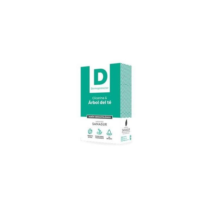 SANASUR Jabón de Glicerina con Árbol del Té 100g – Purificante y Seborregulador para Pieles con Tendencia Grasa