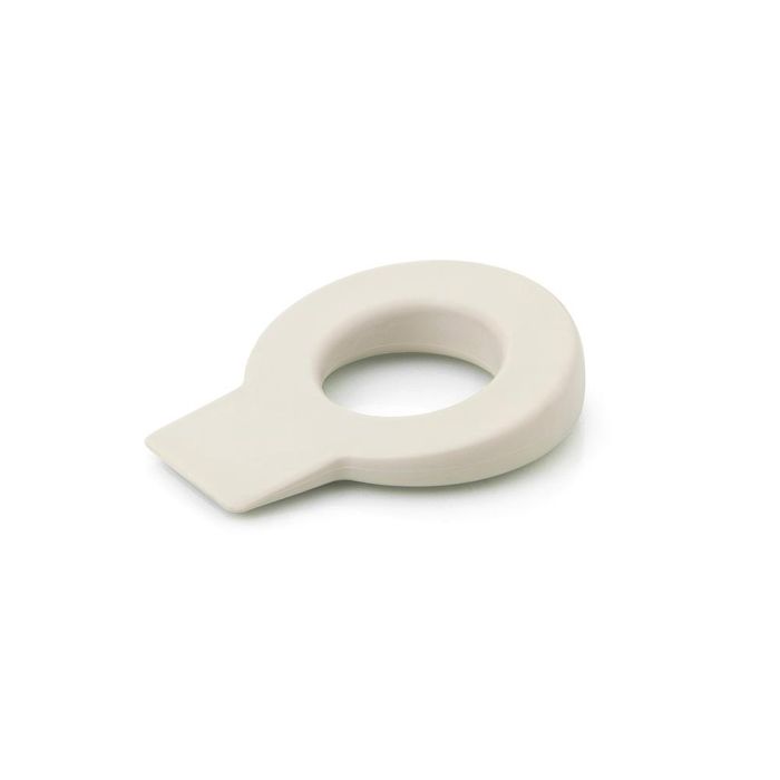 Rei Retenedor de cuña para puerta colgable Lock mod. 660 de plástico TPS color arena, protege paredes y puertas, práctico y lavable Rei Retenedor de cuña para puerta colgable Lock mod. 660 de plástico TPS color arena, protege paredes y puertas, práctico y lavable