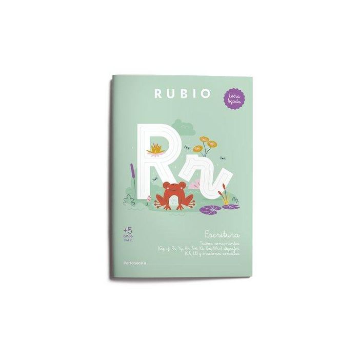 Cuaderno Rubio A4 Escritura Letra Ligada +5 Años Vol. 2 5 unidades