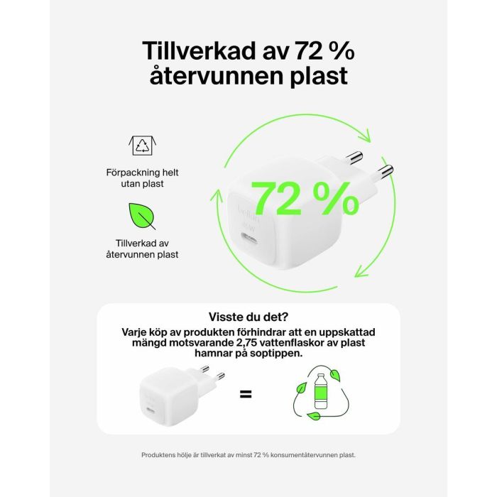 Cargador de Pared Belkin Blanco 1 Cargador de Pared Belkin Blanco 1