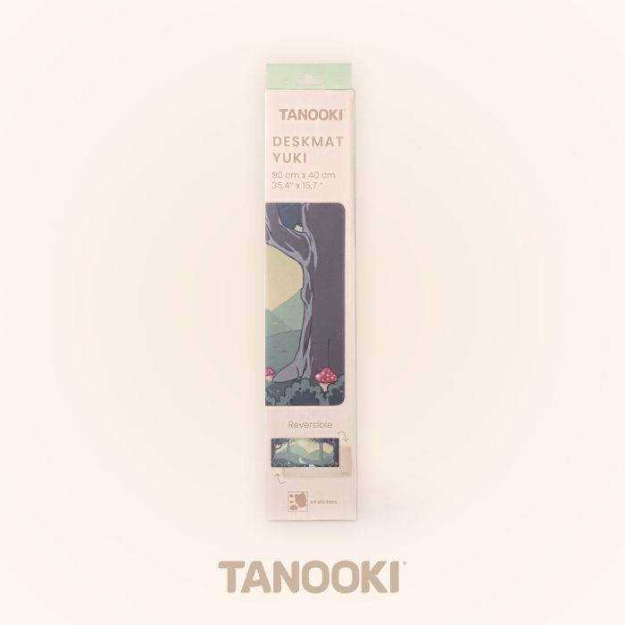 Alfombrilla de Ratón FR-TEC TANOOKI YUKI Verde Beige 2 Alfombrilla de Ratón FR-TEC TANOOKI YUKI Verde Beige 2