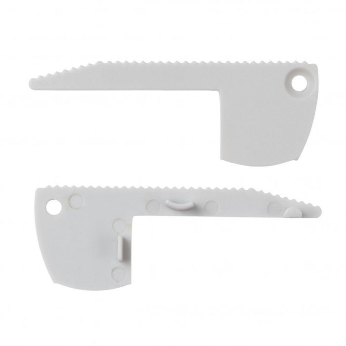 Greenice SU-S001-O Tapón Final para Perfil LED - Compatible con Tiras LED Flexibles y Rígidas