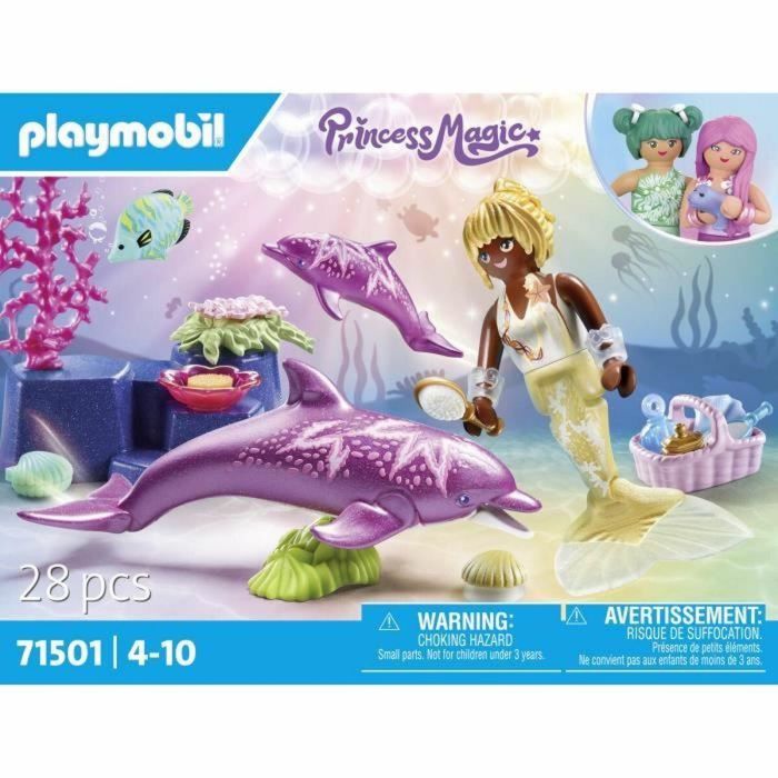 PLAYMOBIL 71501 Sirena con Delfines 1