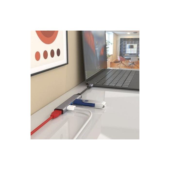 Hub USB Tipo-C Aisens A109-0541/ 4xUSB 4 Hub USB Tipo-C Aisens A109-0541/ 4xUSB 4