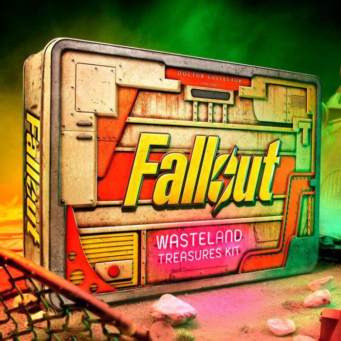 Doctor Collector Caja Metalica Tesoros del Yermo Fallout Doctor Collector Caja Metalica Tesoros del Yermo Fallout