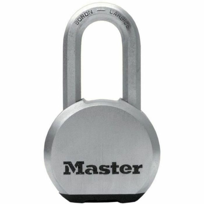 Master Lock M830EURDLH Candado de alta seguridad, Acero Inoxidable, Arco Largo, Exterior, Con llave 0 Master Lock M830EURDLH Candado de alta seguridad, Acero Inoxidable, Arco Largo, Exterior, Con llave 0