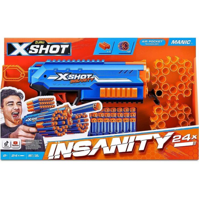 Pistola de Dardos X-Shot Insanity- Manic 5 Pistola de Dardos X-Shot Insanity- Manic 5