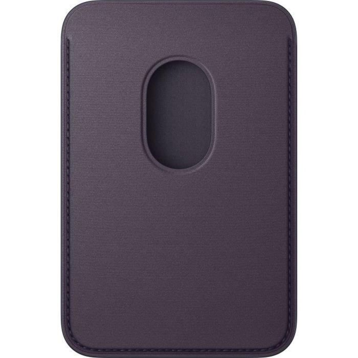 Apple iPhone Cartera de Tejido Fino con MagSafe MGH84ZMA - Morado Medianoche 1