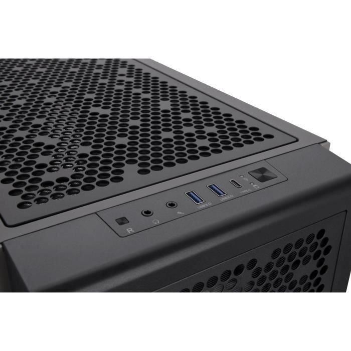 Caja de PC - THERMALTAKE - CERES 300 TG ARGB (Negro) - Torre media - Formato E-ATX - Sin fuente de alimentación 4