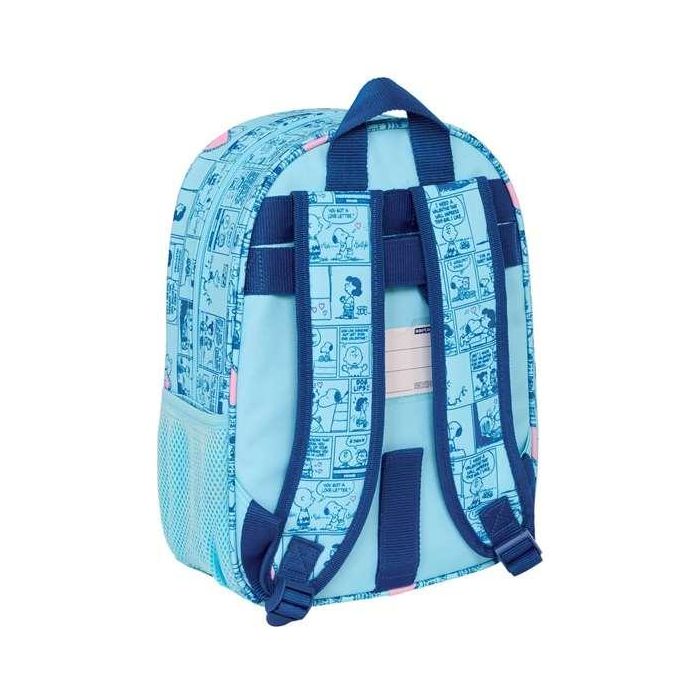 Mochila Escolar Snoopy Love Azul claro 26 x 34 x 11 cm 1 Mochila Escolar Snoopy Love Azul claro 26 x 34 x 11 cm 1