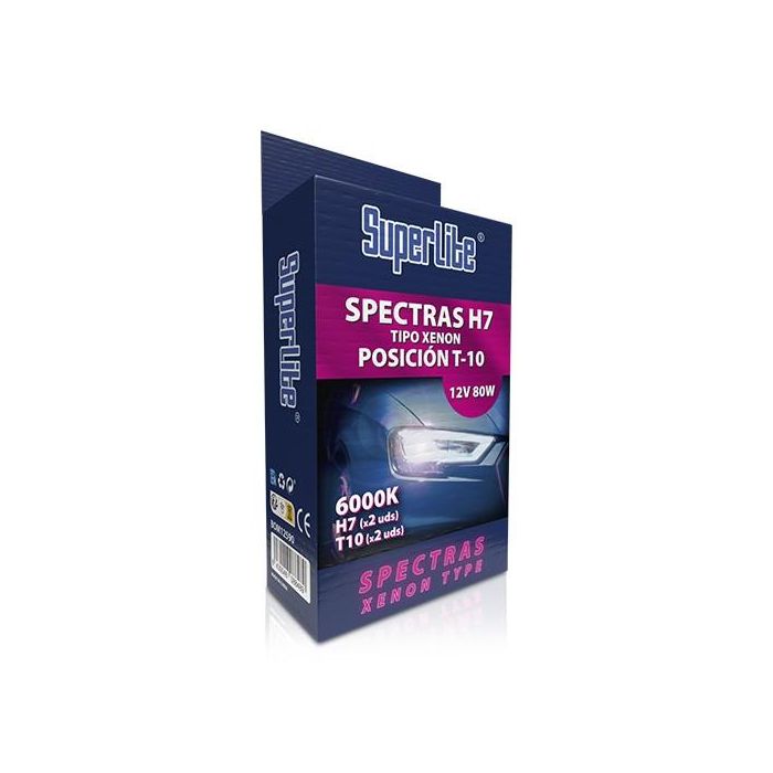 Spectras H7 Blanco 6.000K+21 0 Cs6 BOM12590 1 Spectras H7 Blanco 6.000K+21 0 Cs6 BOM12590 1